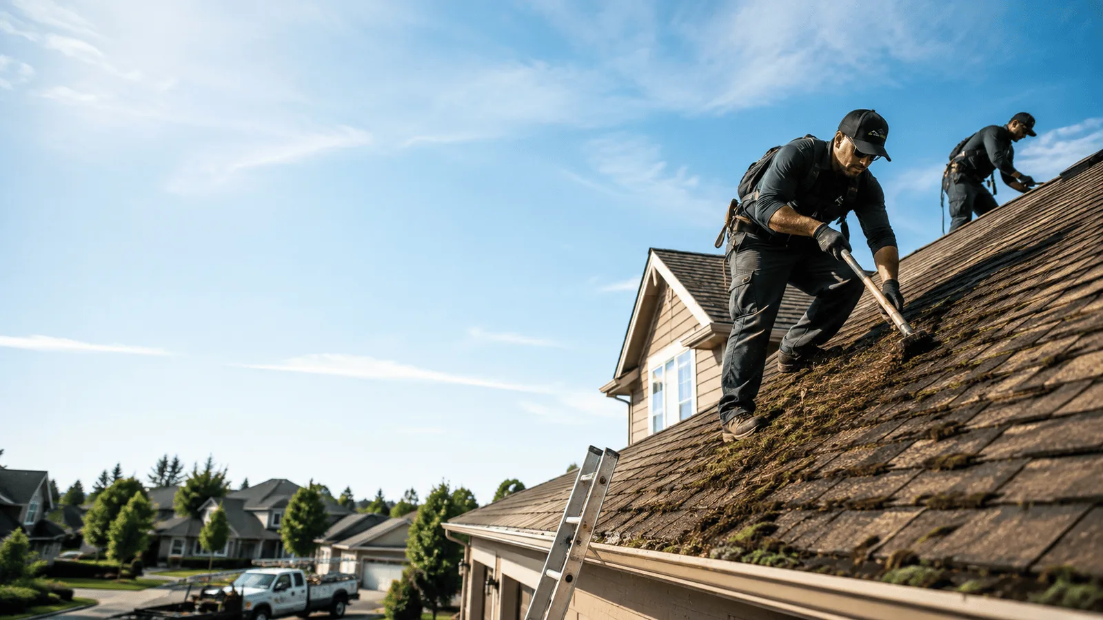 Roof Moss Removal in Mountain View, AR near me
